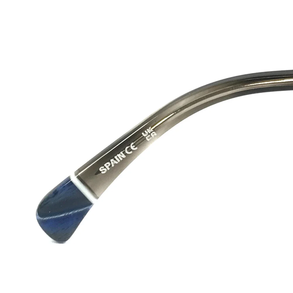 Etnia Barcelona Eyeglasses Frames KREUZBERG III BKBL Black Blue Round 49-20-145